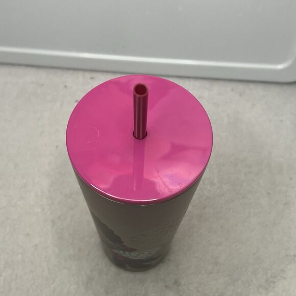 Starbucks Coffee 2021 Holiday Tumbler Stainless Pine Design Venti 24oz New - Picture 5 of 8